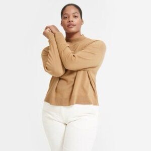 Everlane Cashmere Crop Mockneck